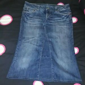 Jean skirt